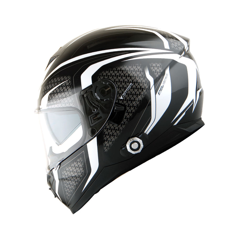 Martian Motorcycle Bluetooth Helmet 6 Riders intercom & 1000 Meter Communication: HM_BFULLFACE