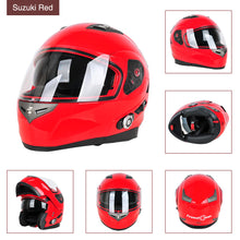 Martian Motorcycle Bluetooth Modular Full Face Helmet: HM-BH1; HM-BH2
