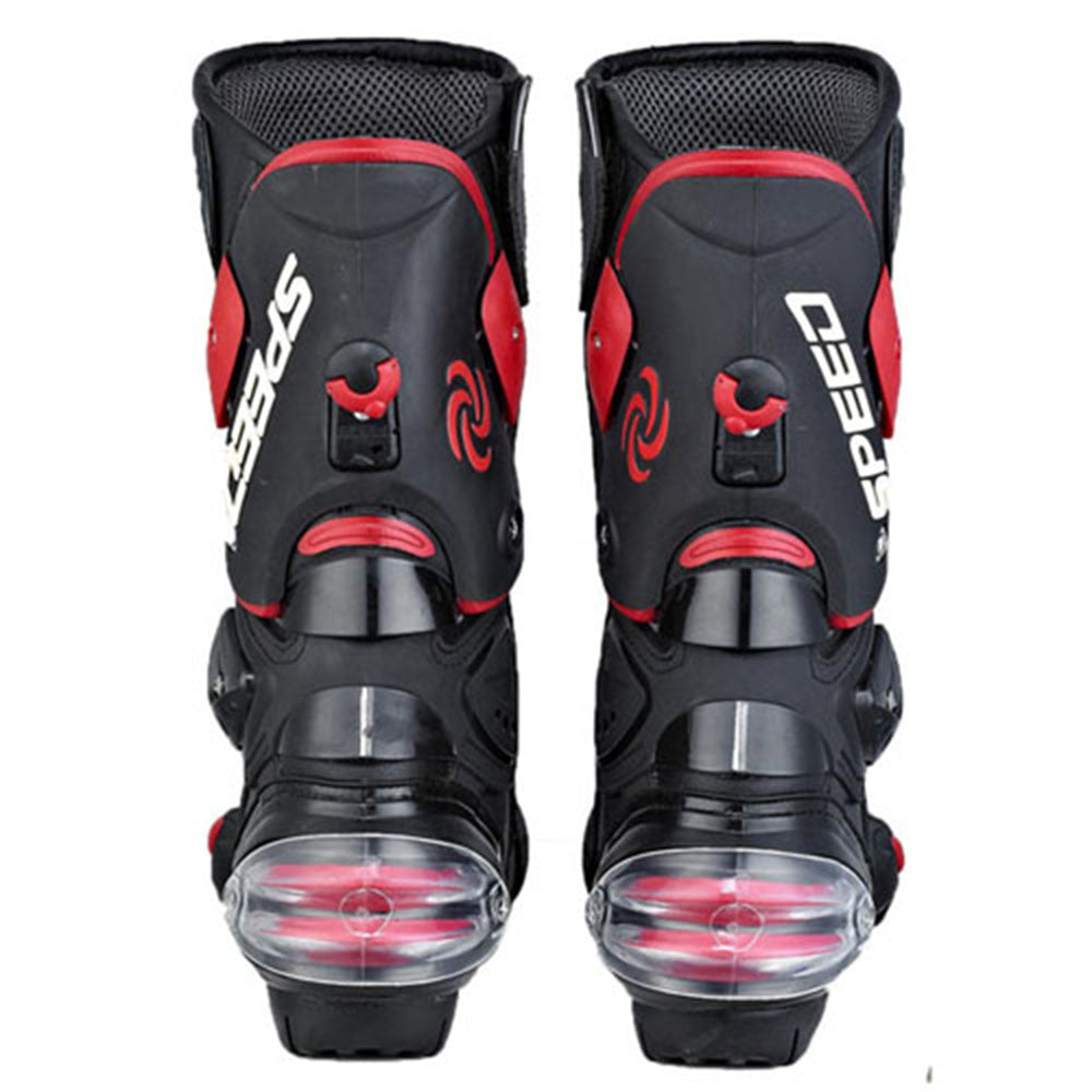 1Storm New Men's Motorcycle Long High Racing Boots B1001
