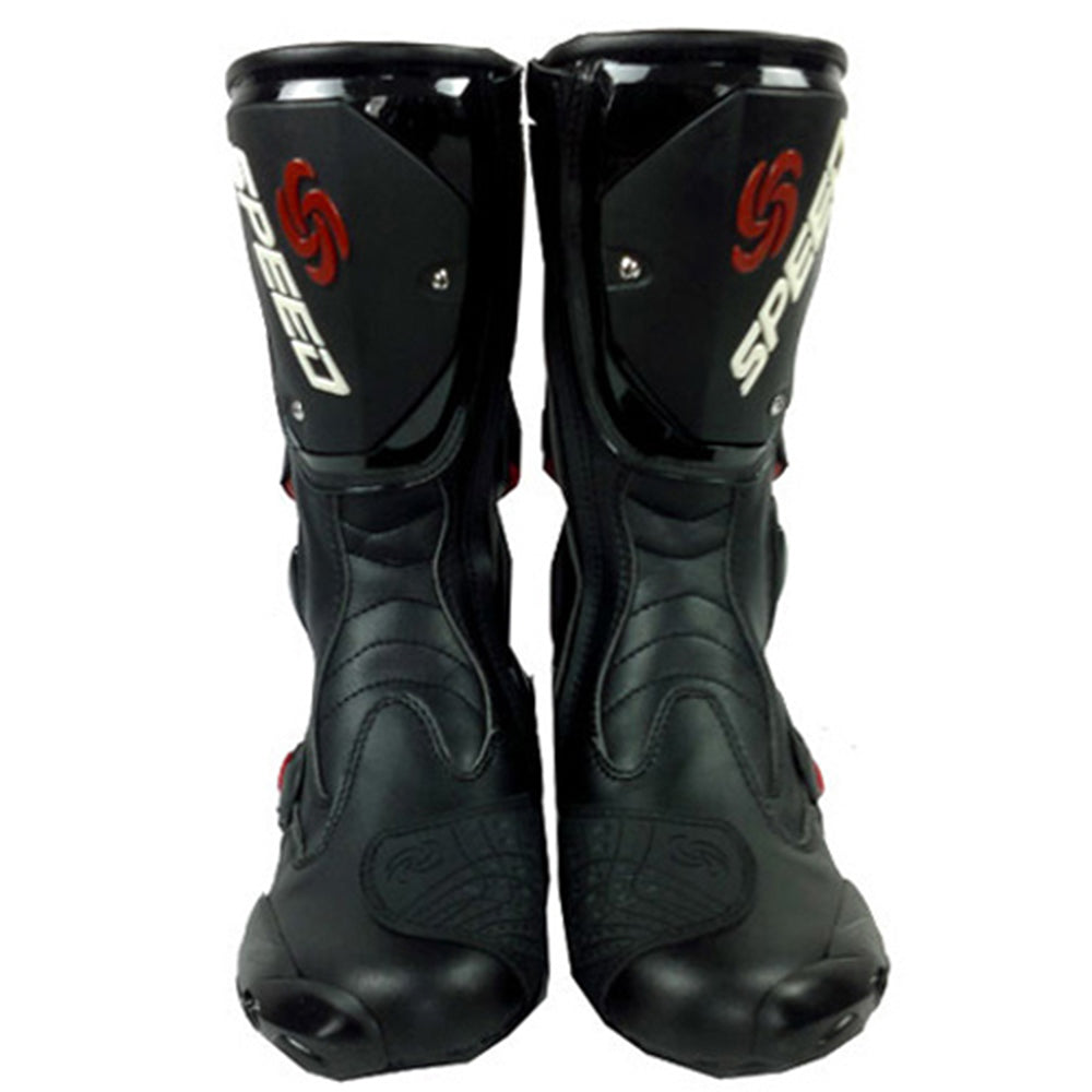 1Storm New Men's Motorcycle Long High Racing Boots B1001