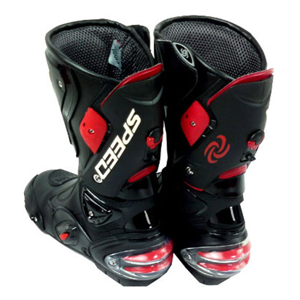 1Storm New Men's Motorcycle Long High Racing Boots B1001