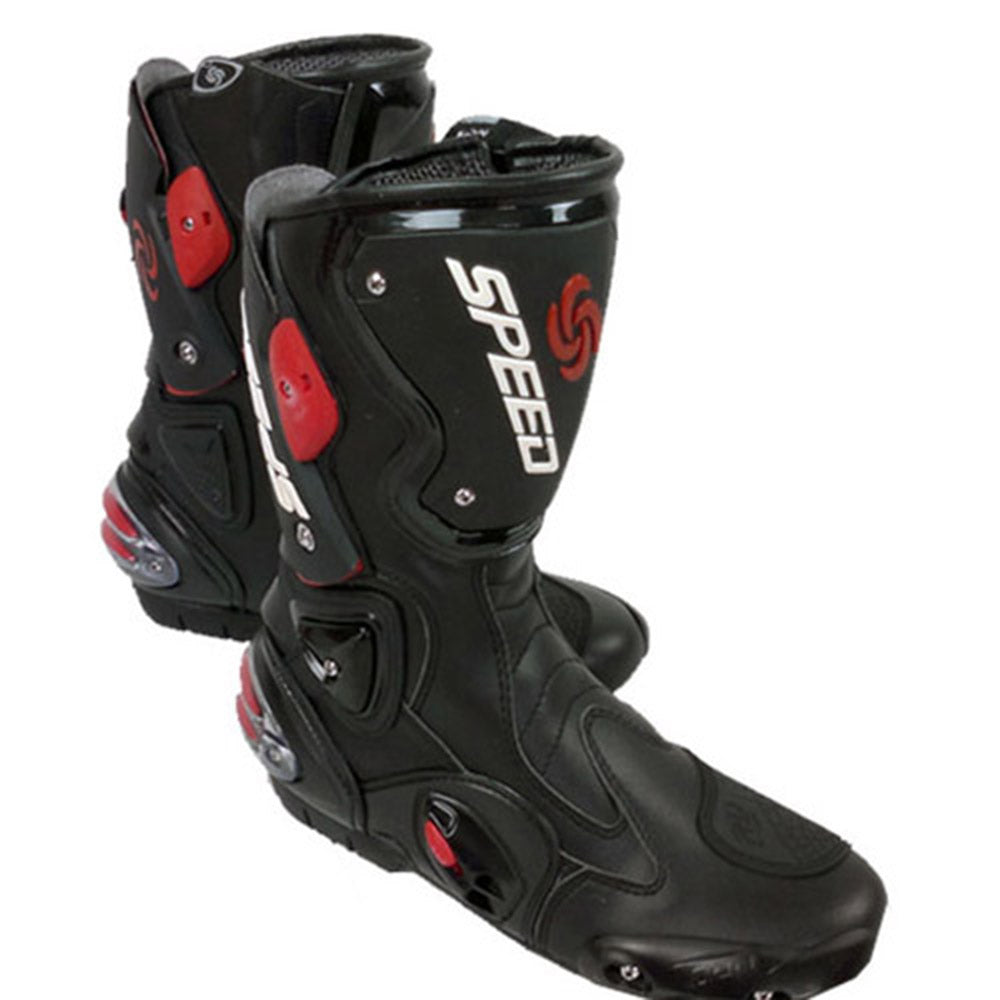 1Storm New Men's Motorcycle Long High Racing Boots B1001