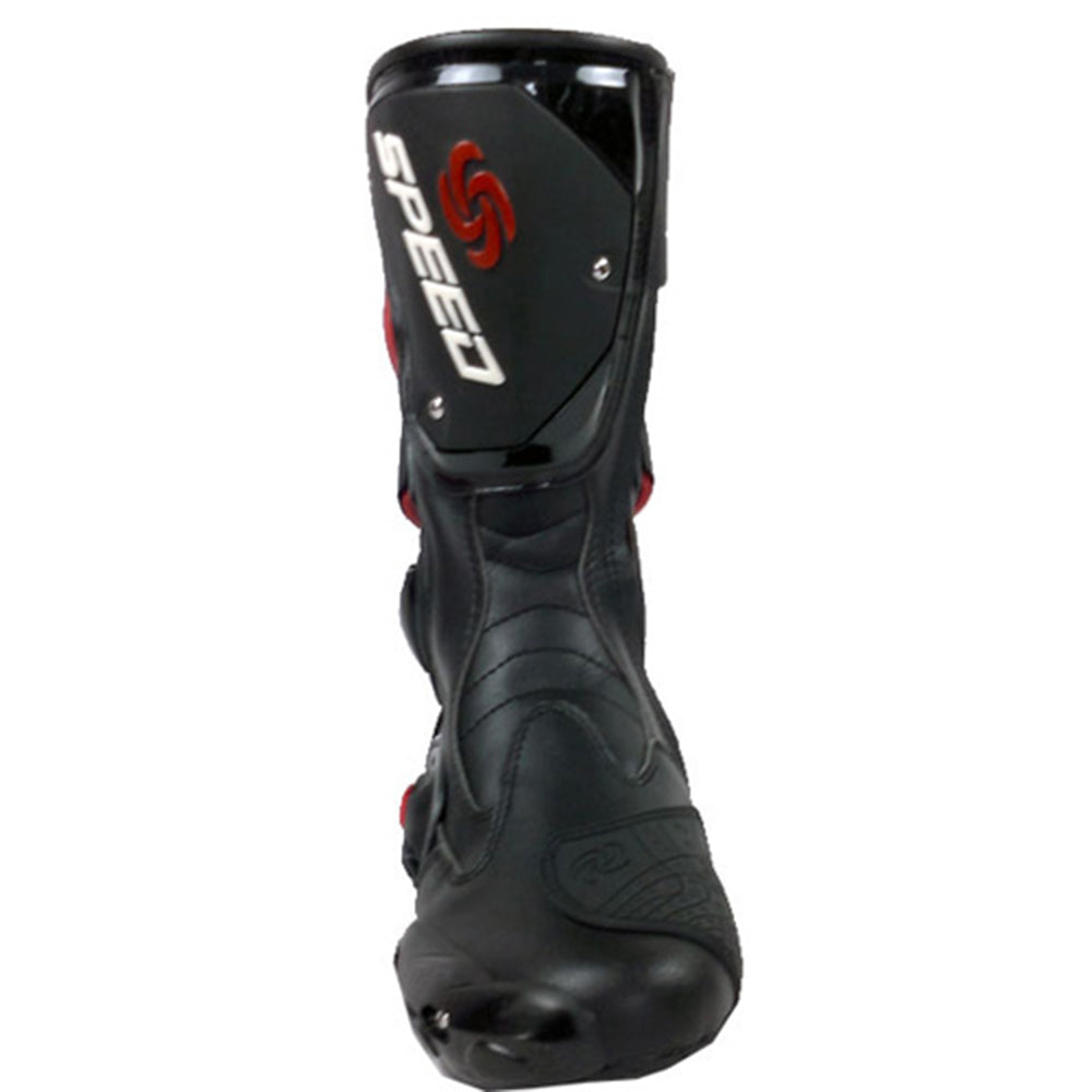 1Storm New Men's Motorcycle Long High Racing Boots B1001