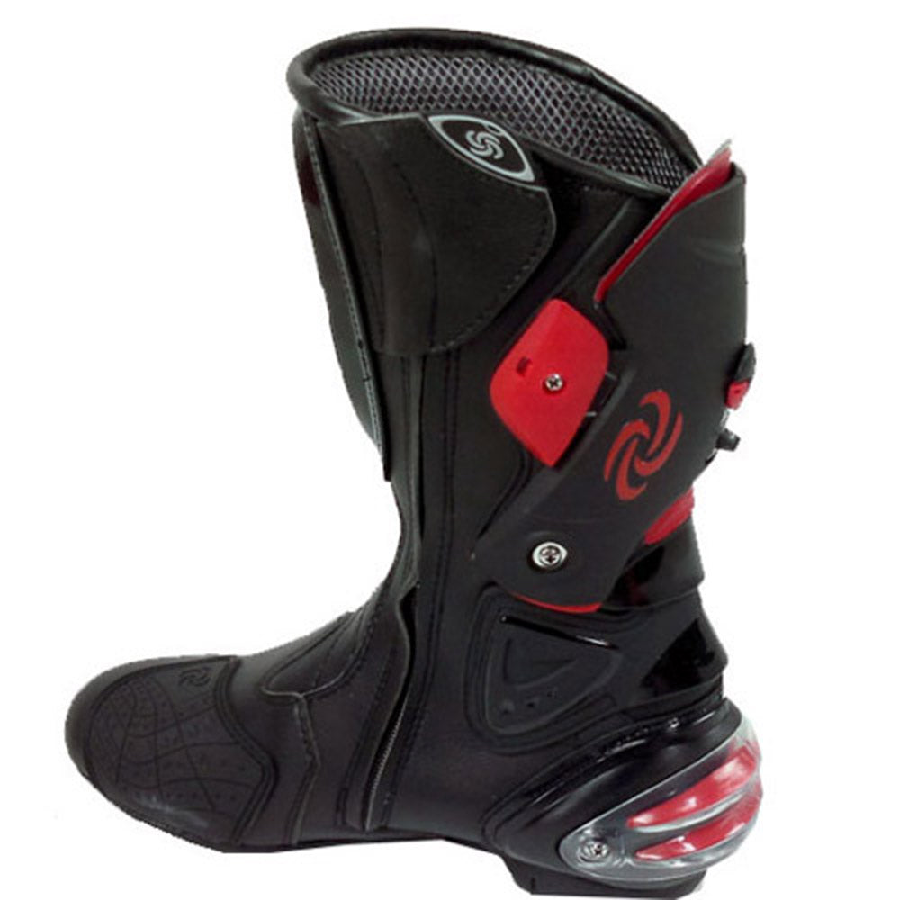 1Storm New Men's Motorcycle Long High Racing Boots B1001