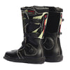 1Storm Men's Motorcycle Boots Rider Long High Racing Black Boots B1007