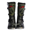 1Storm Men's Motorcycle Boots Rider Long High Racing Black Boots B1007