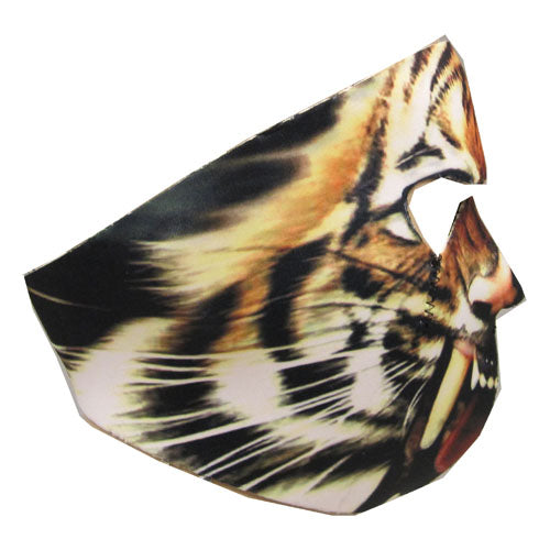 Motorcycle Bike Snowboard Ski Snow Snowmobile Face Mask Balacla Black Tiger: FM_019