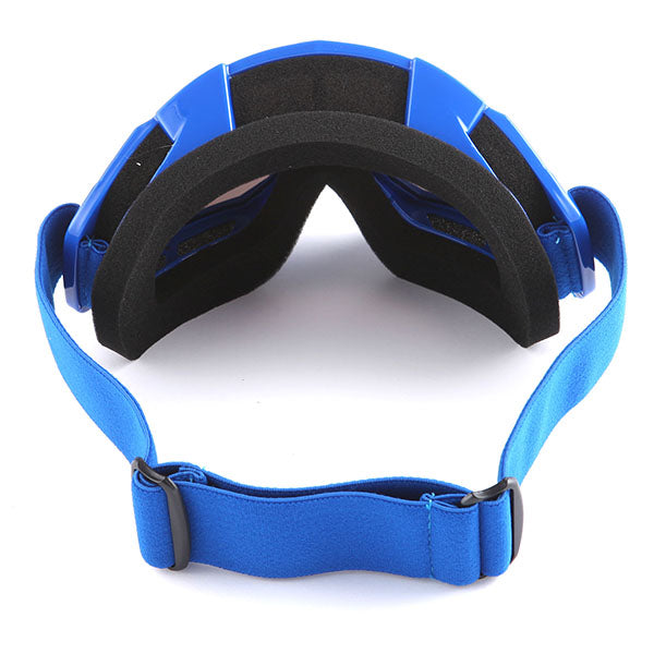 1Storm Adult Motocross HelmetTrack Style JH601 + Goggles + Skeleton Glove Bundle