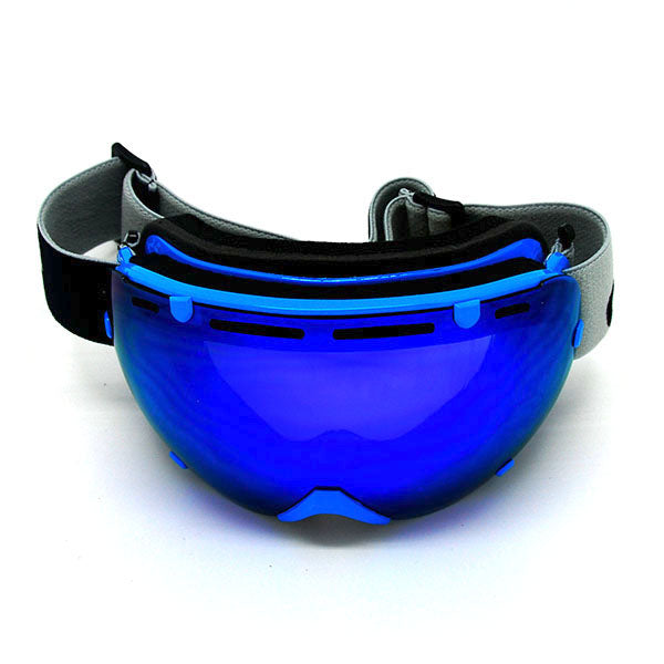 double lens ski goggles New Adult Snowboard Ski Goggle Anti-Fog Detachable Dual Layer Double L – 1Storm Helmet
