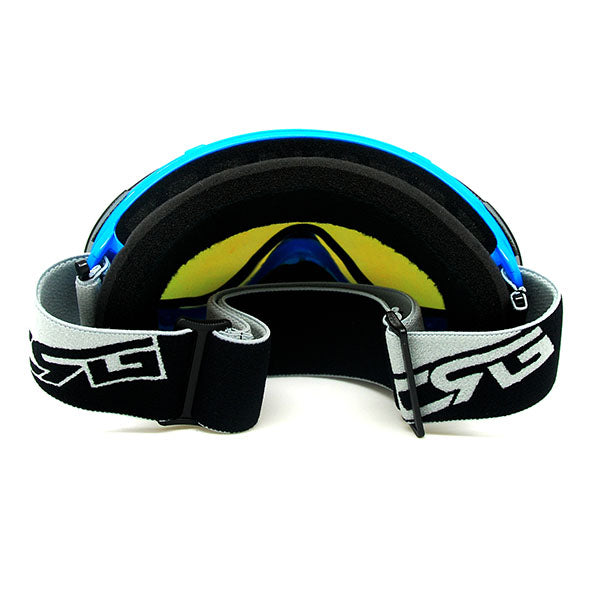 dual lens ski goggles 1storm Adult Snowboard Ski Goggle Anti-Fog Detachable Dual Layer Double Lens Tinted, Uv400 Protection, Yellow
