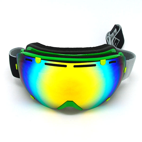 New Adult Snowboard Ski Goggle Anti-Fog Detachable Dual Layer Double Lens Tinted: GK_101