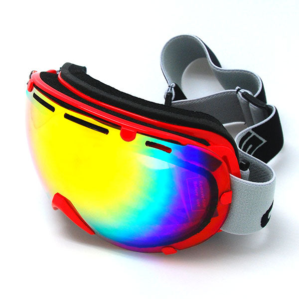 New Adult Snowboard Ski Goggle Anti-Fog Detachable Dual Layer Double Lens Tinted: GK_101