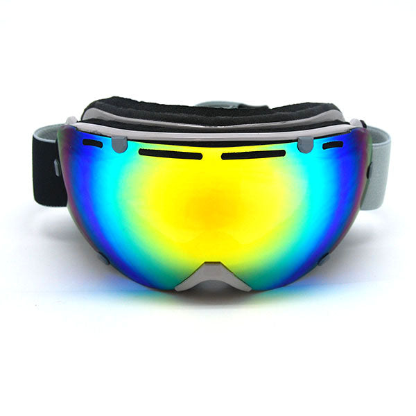 New Adult Snowboard Ski Goggle Anti-Fog Detachable Dual Layer Double Lens Tinted: GK_101