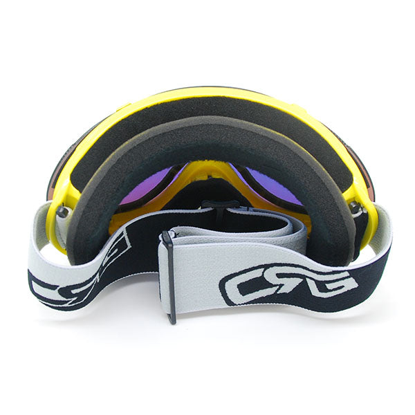 New Adult Snowboard Ski Goggle Anti-Fog Detachable Dual Layer Double Lens Tinted: GK_101