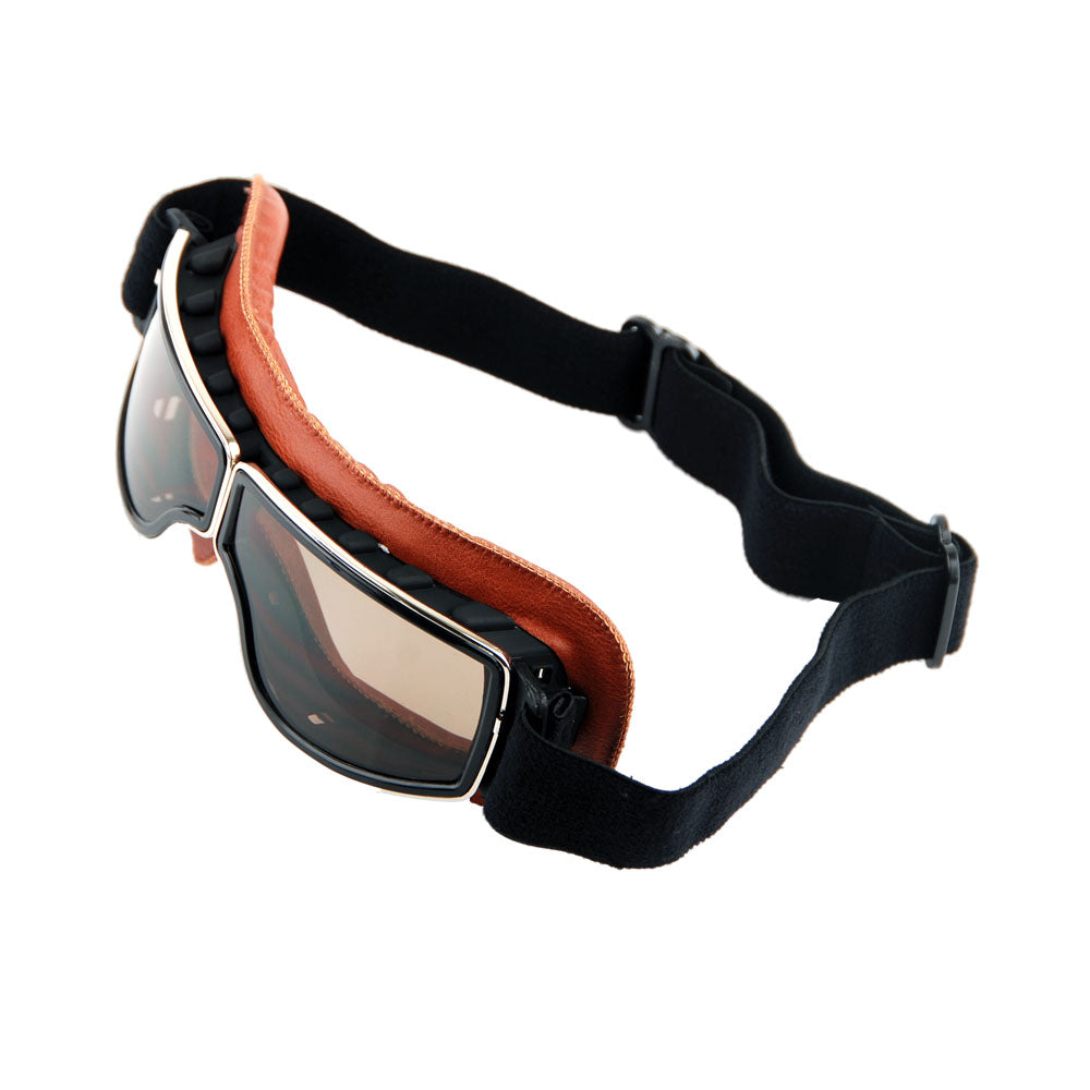 Motorcycle Goggles Scooter Mopeds Half Helmet Vintage Vespa Pilot Aviator Style, GK_631