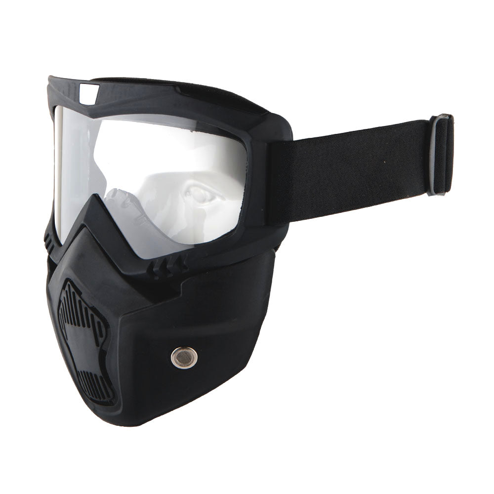 Motorcycle Goggles Mask, Detachable for Motocross Helmet Goggles use, Tactical Airsoft Goggles Mask: GK_T815-25