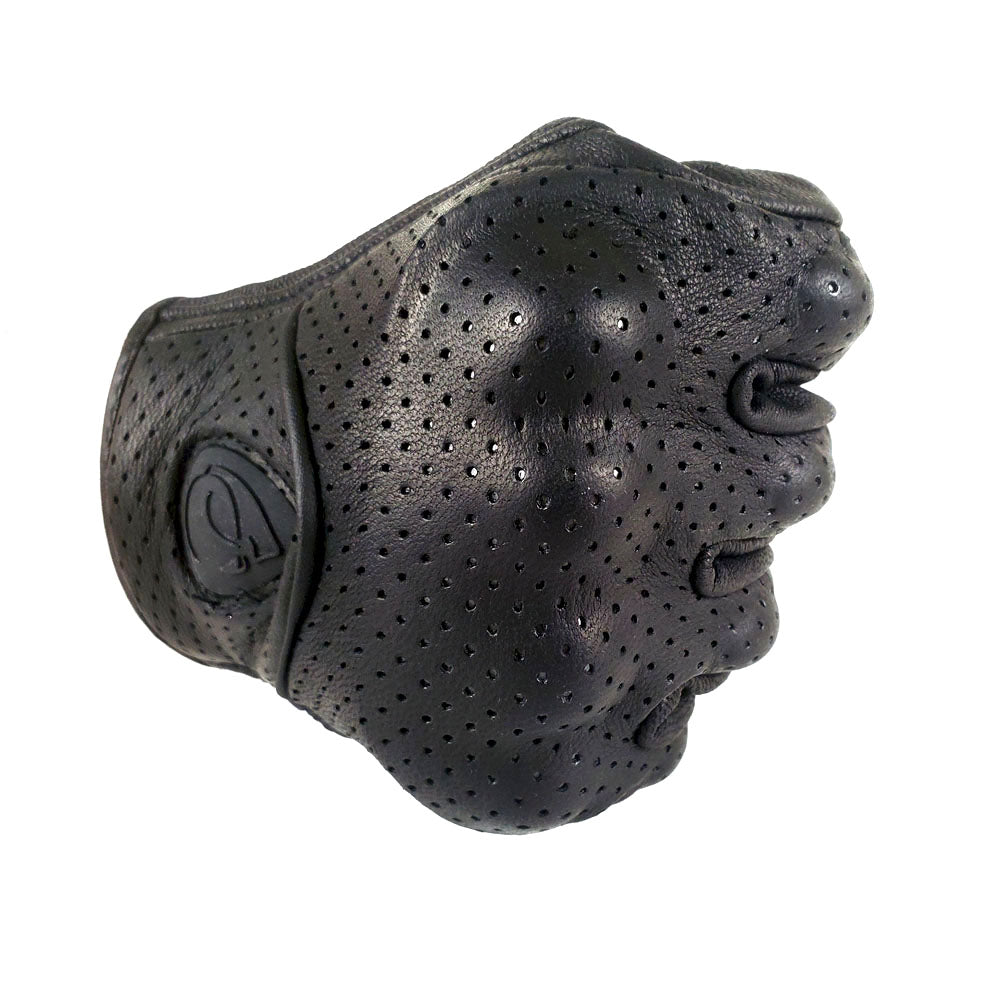 Martian Motocross Motorcycle Goat Leather Gloves BMX MX Bike Bicycle Cycling Hard Reinforced Knuckle Touch Screen Black: GLV_Martian