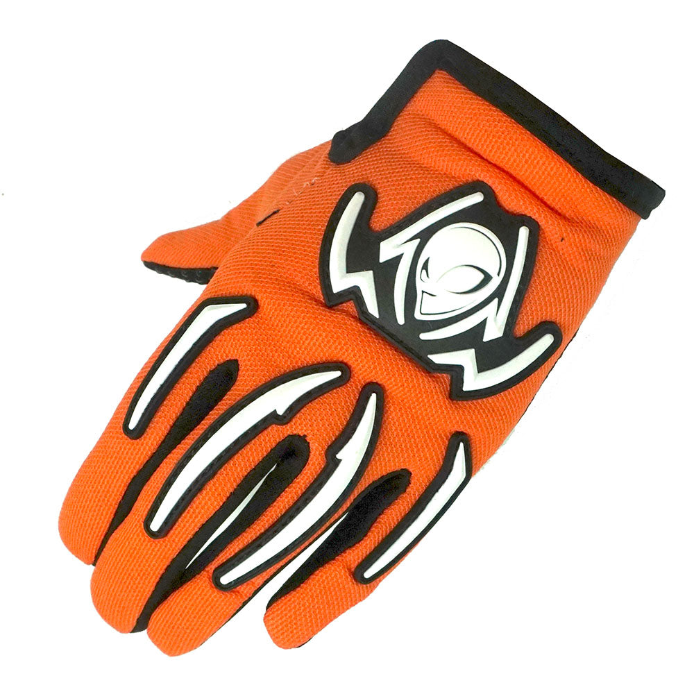 WOW Youth Kids Motocross BMX MX ATV Dirt Bike Helmet HJOY Dragon + Goggles + MG Youth Glove Bundle