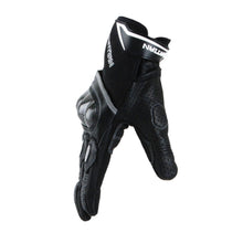 Martian Motocross Motorcycle Goat Leather Gloves BMX MX Bike Bicycle Cycling Hard Reinforced Knuckle Touch Screen Black: GLV_Martian