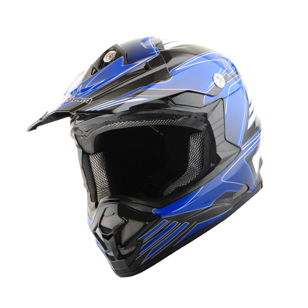 1Storm Adult Motocross Helmet BMX MX ATV Dirt Bike Downhill Mountain B 1Storm Helmet