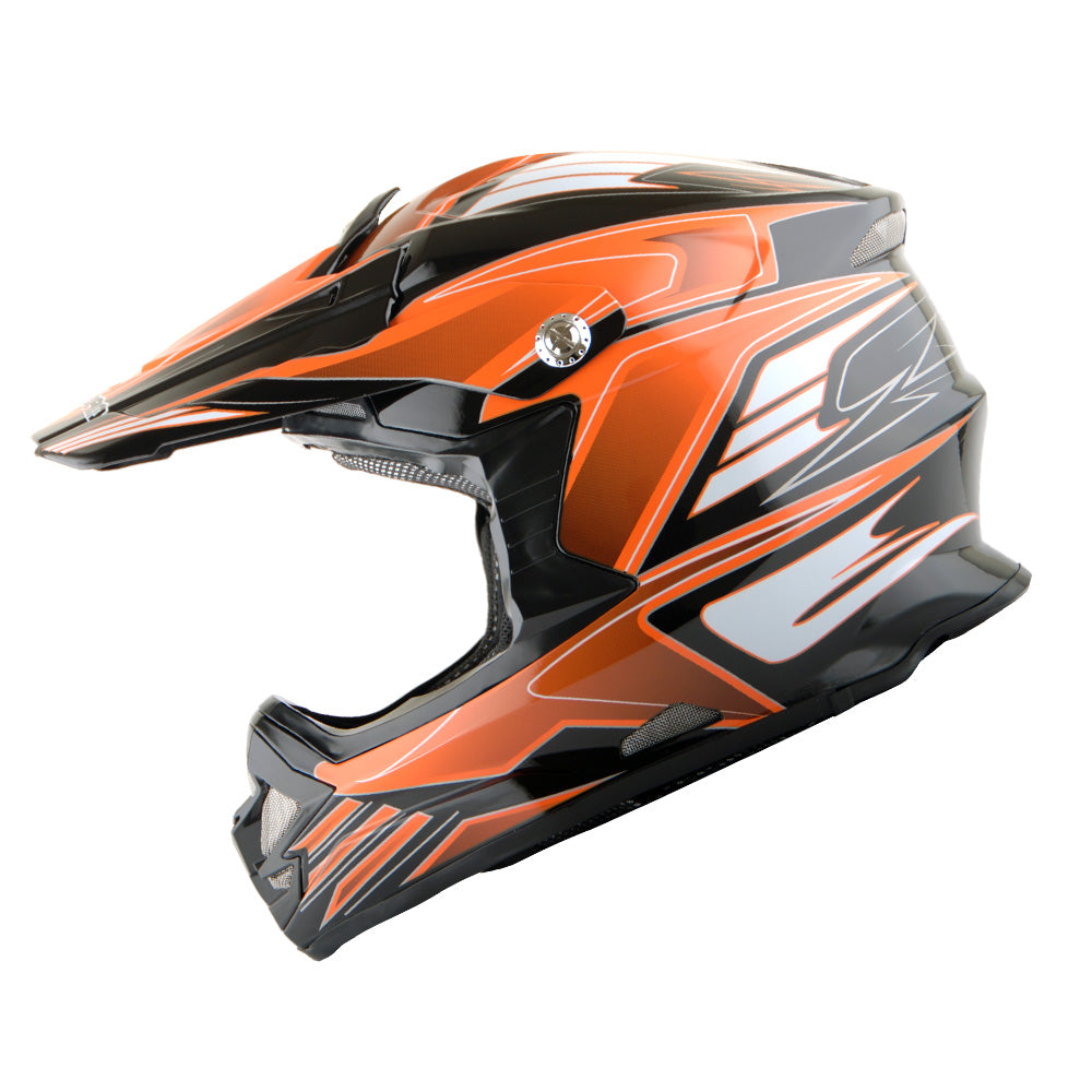 1Storm Adult Motocross Helmet BMX MX ATV Dirt Bike Downhill Mountain Bike Helmet Flying Style H819-5