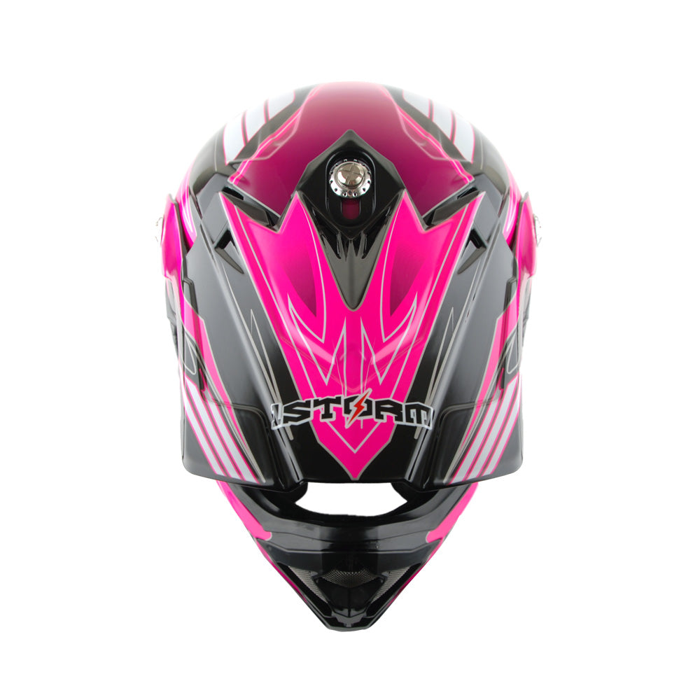 1Storm Adult Motocross Helmet BMX MX ATV Dirt Bike Downhill Mountain Bike Helmet Flying Style H819-5