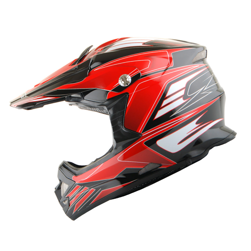 1Storm Adult Motocross Helmet BMX MX ATV Dirt Bike Downhill Mountain Bike Helmet Flying Style H819-5