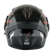 1Storm Motorcycle Modular Full Face Flip up Dual Visor Close Out Helmet + Spoiler: HB89CLS