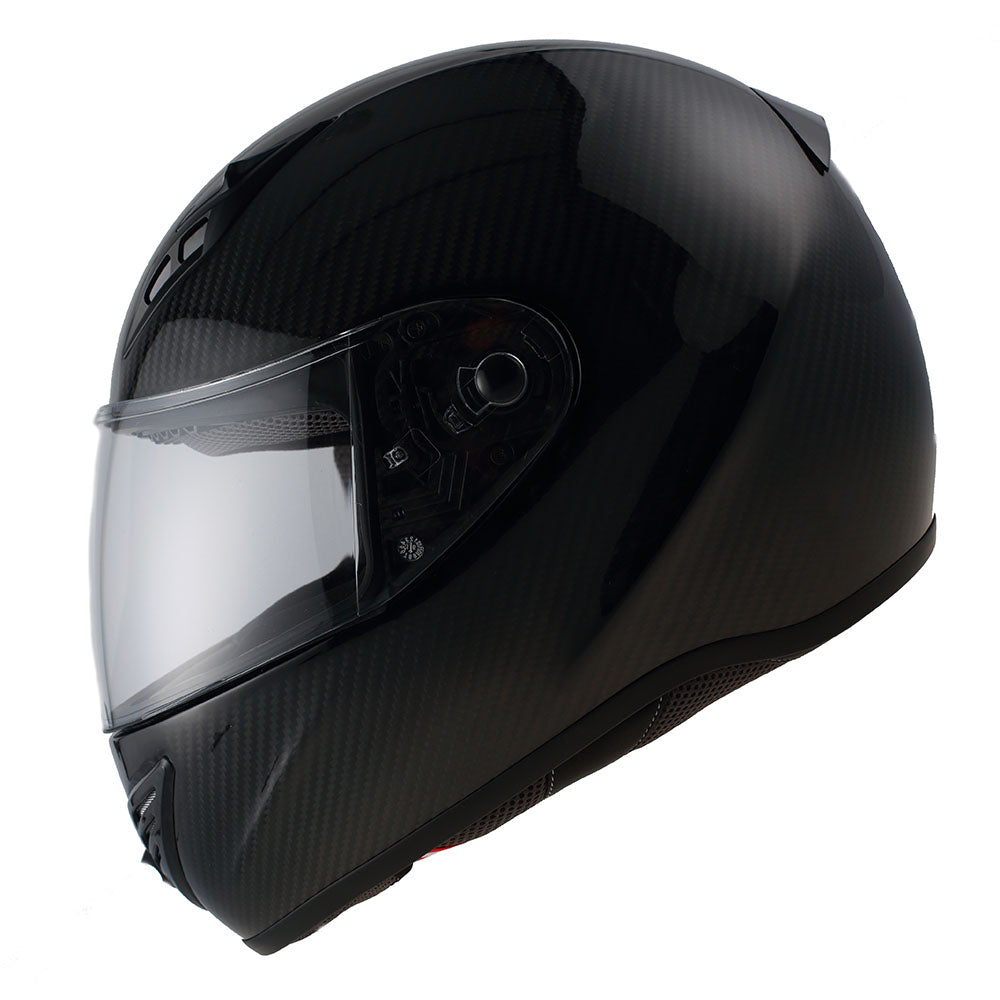 full face motorcycle helmets dot snell approved MARS Genuine Real Carbon Fiber Motorcycle Full Face Helmet Snell M2015 DOT: HB-B99