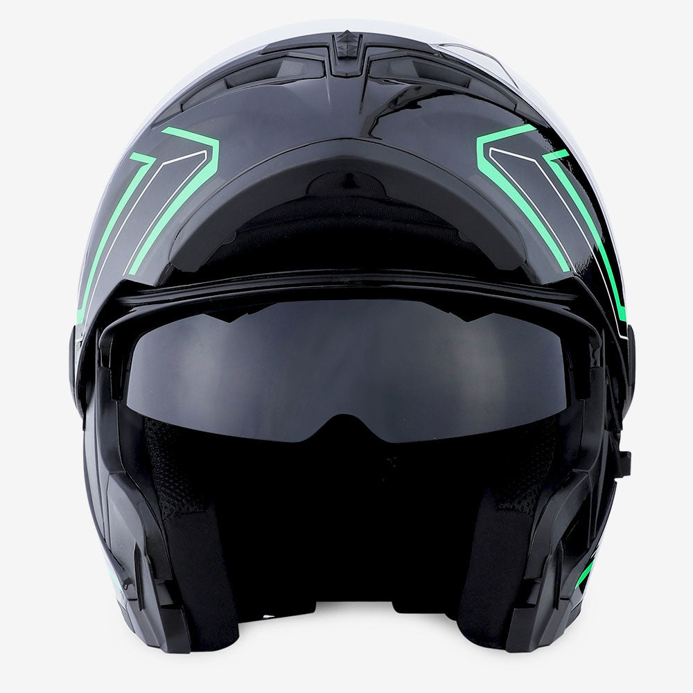 1storm motorcycle modular full face helmet discount flip up dual visor sun shield hb89