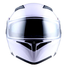 1Storm Motorcycle Modular Full Face Flip up Dual Visor Helmet + Spoiler + Motorcycle Bluetooth Headset: HB89
