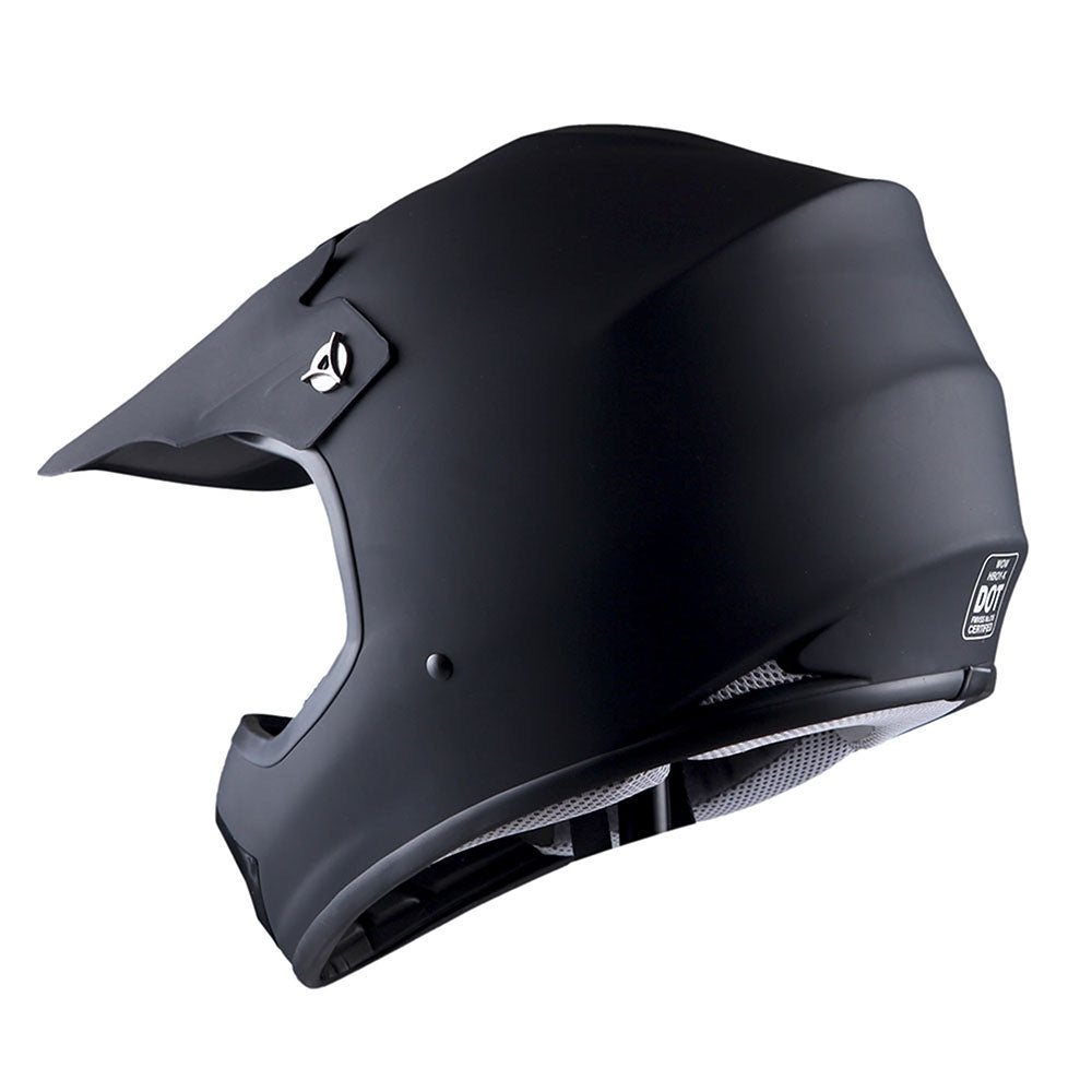 WOW Youth BMX MX ATV Motocross Dirt Bike Close Out Helmet: HBOY-SharkCLS