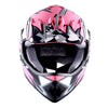 WOW Youth Motocross Helmet BMX MX ATV Dirt Bike Helmet Matt Star + Goggles + Skeleton Glove Bundle: HBOY-K_Star