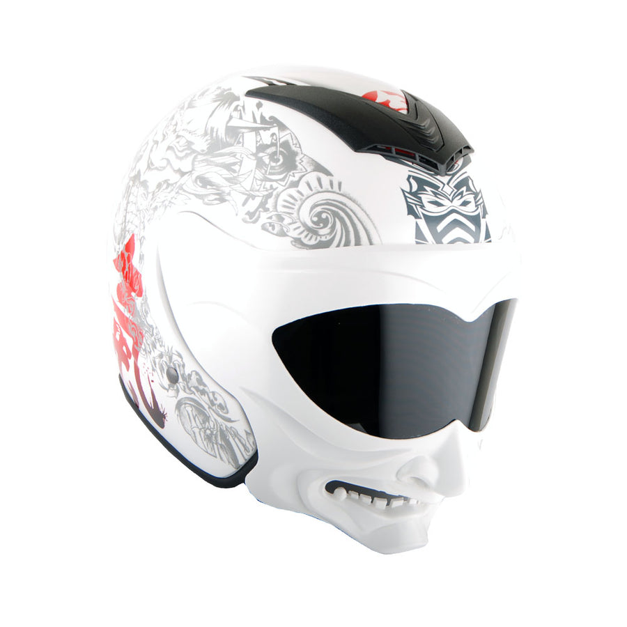 extra light open face motorcycle helmet 3/4 Helmets Adult Motorbike Double Visor seal shield Shop Open Face Motorcycle Helmets