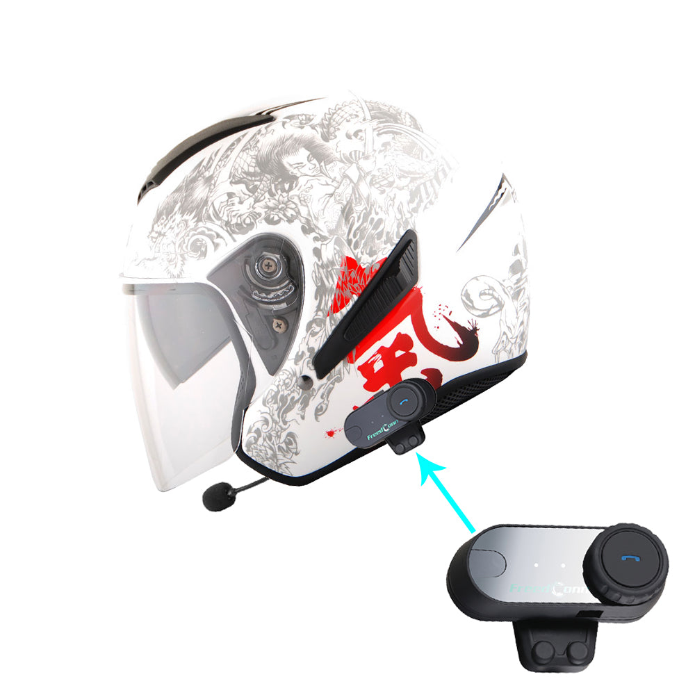 1Storm Motorcycle Open Face Fiber Glass Dual Visor Helmet HB_609 Scoot – 1Storm Helmet