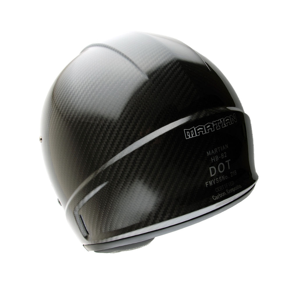 Martian Genuine Real Carbon Fiber Motorcycle Full Face Helmet HB-B2 Op – 1Storm Helmet