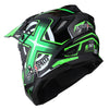 1Storm Adult Motocross Helmet BMX MX ATV Dirt Bike Helmet Racing Style Close Out Helmet Mechanic: HF801CLS
