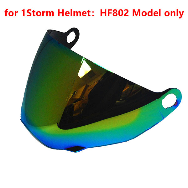 1Storm Dual Sports Motorcycle Helmet HF802 Shield: Helmet Model HF802 only