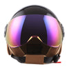 1Storm Motocycle Scooter Bike Open Face/Half Face Helmet Classic: HG252