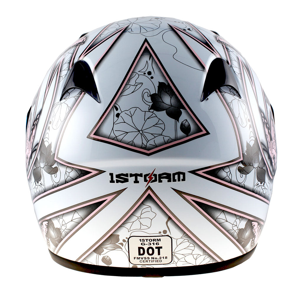 1storm motorcycle street bike bmx mx youth online kids full face helmet iron man hg316