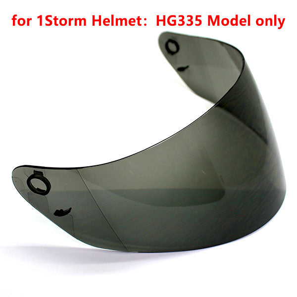 1Storm Motorcycle Dual Visor Full Face Helmet Shield for Helmet Model: HG335 only