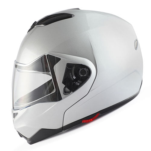 1Storm Motorcycle Street Bike Modular/Flip up Dual Visor/Sun Shield Full Face Helmet: HG339
