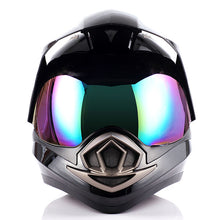 1Storm Dual Sport Helmet Motorcycle HGXP14A Full Face Motocross Off Road Bike + Motorcycle Bluetooth Headset