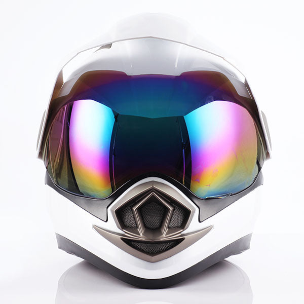 1Storm Dual Sport Helmet Motorcycle HGXP14A Full Face Motocross Off Road Bike + Motorcycle Bluetooth Headset