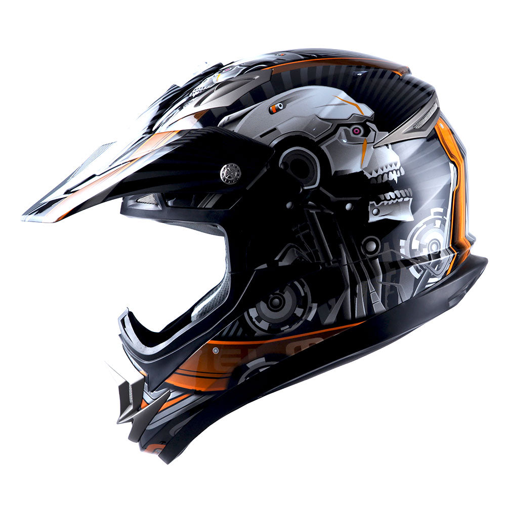 best enduro motorcycle helmet 2014 1Storm Adult Motocross Helmet Off Road MX BMX ATV Dirt Bike Mechanic: HGXP14B Matt Black / M( 57-58 cm 22.4/22.8 Inch )