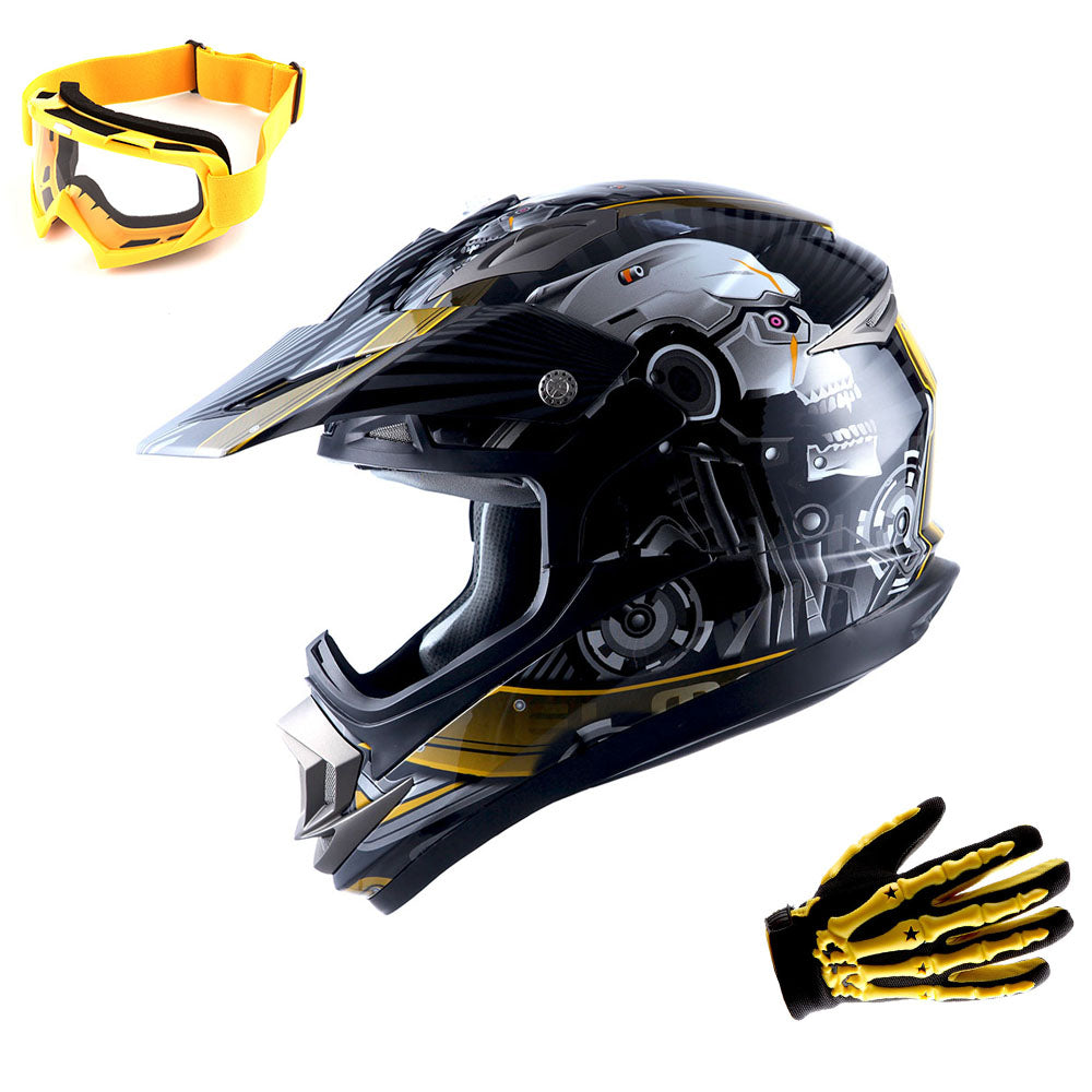 1Storm Adult Motocross Helmet Off Road MX BMX ATV Dirt Bike