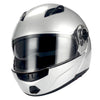 1Storm Commander Motorcycle Modular Full Face Helmet Flip up Dual Visor/Sun Shield: HJA113