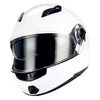 1Storm Commander Motorcycle Modular Full Face Helmet Flip up Dual Visor/Sun Shield: HJA113