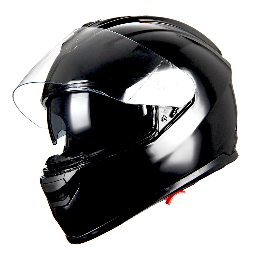 1Storm Motorcycle Full Face Helmet Dual Lens/Sun Visor: AH15