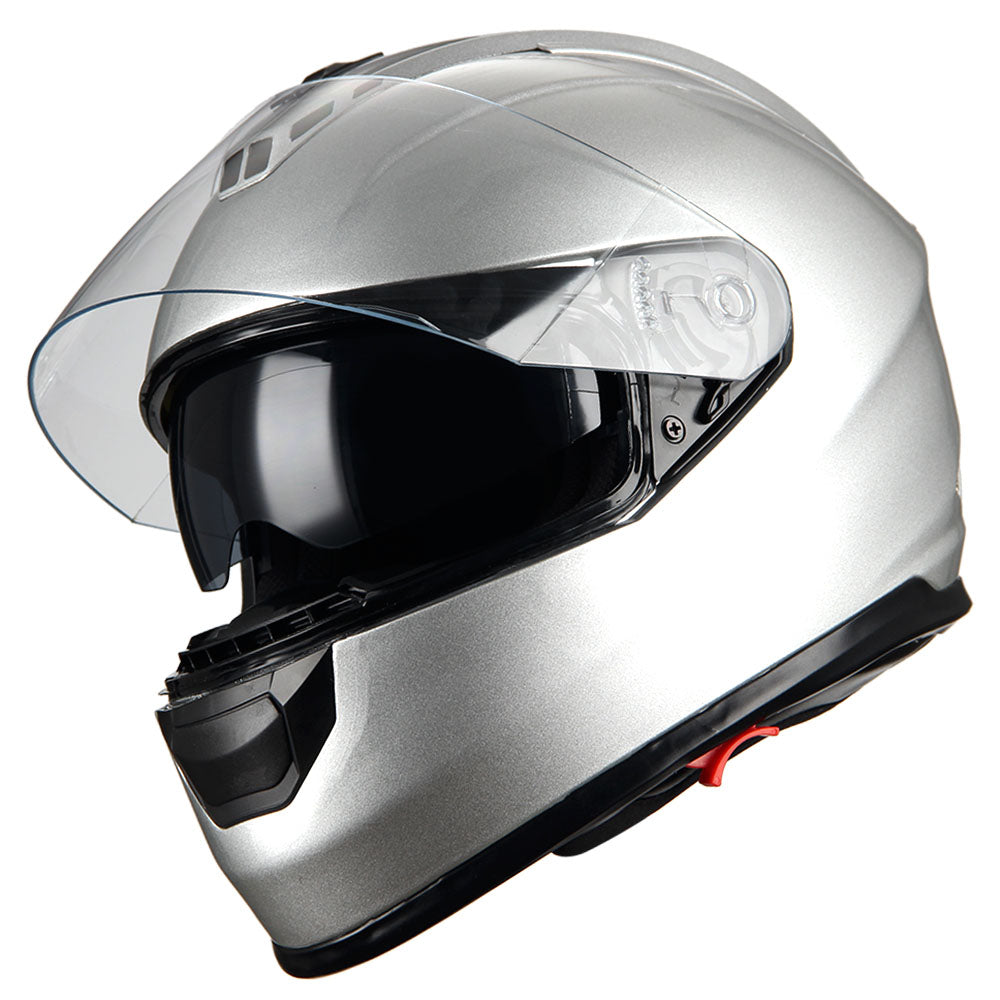 1Storm Motorcycle Full Face Helmet Dual Lens/Sun Visor: AH15